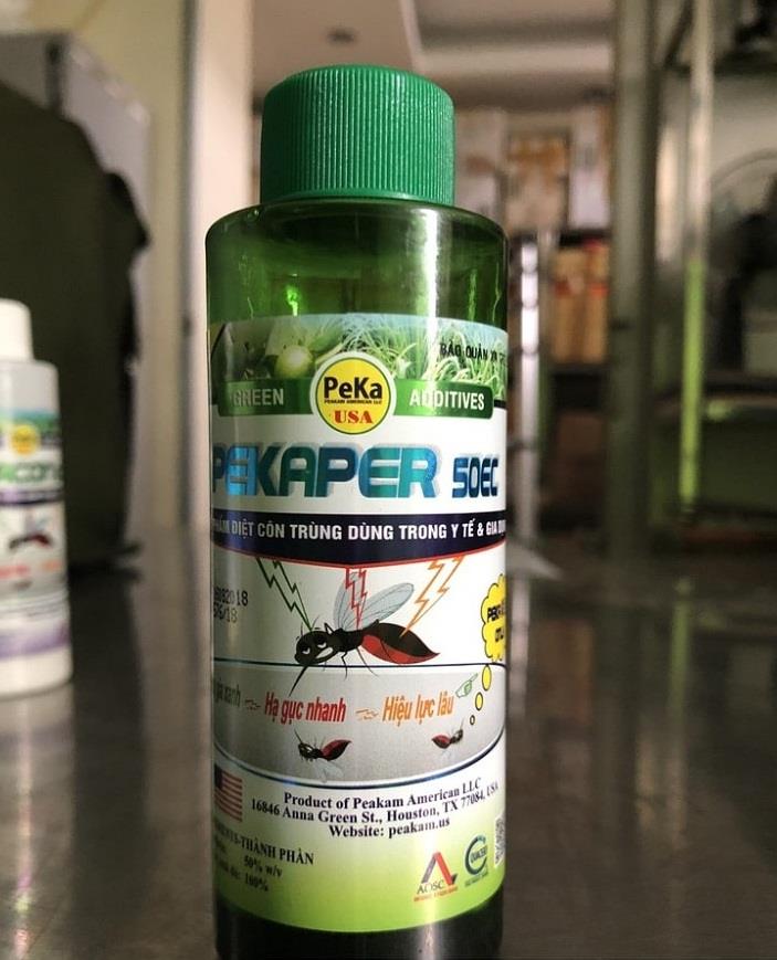 PEKAPER 50EC Thuốc diệt côn trùng hàng đầu – thuốc diệt côn trùng an toàn